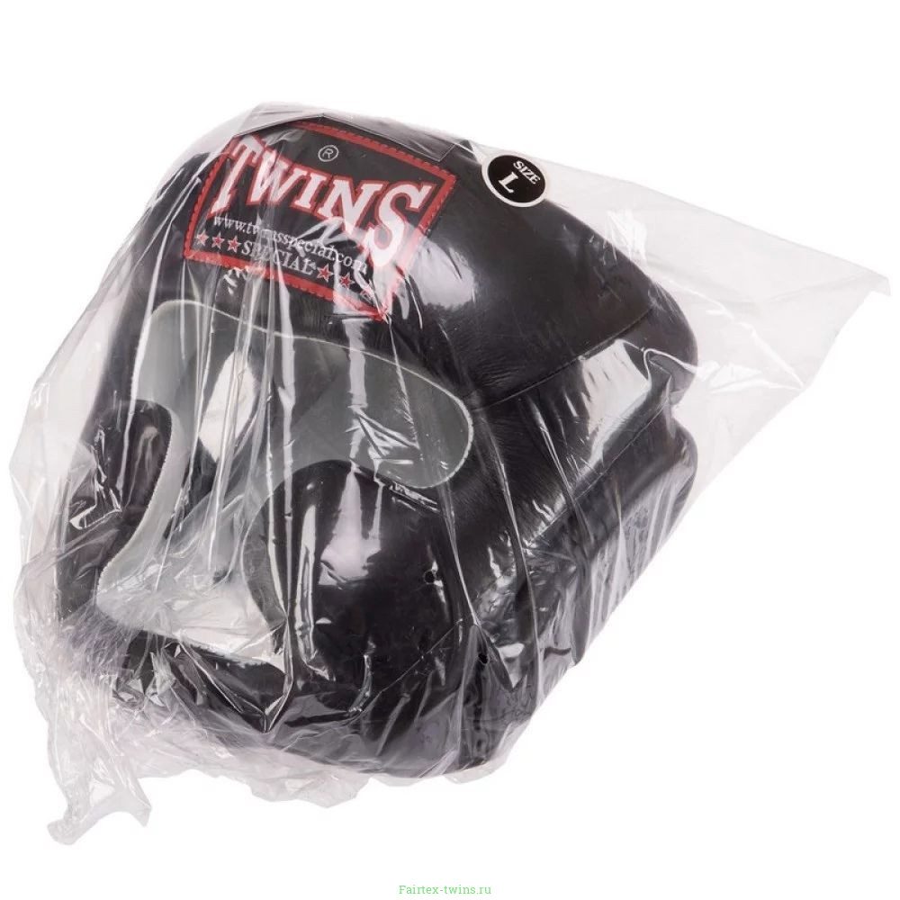 Защитный боксерский шлем Twins HGL6 black M