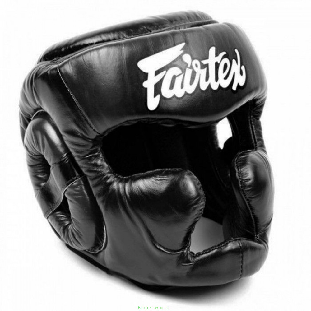 Шлем Fairtex HG13 black (Full Head) XL