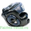 Шлем Fairtex HG13 black blue (Full Head) L