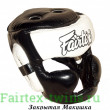 Шлем Fairtex HG13 black white (Full Head) XL