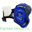 Шлем боксерский Twins Special FHGL3-TW5 black blue XL