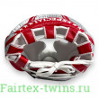 Шлем боксерский Twins Special FHGL3-TW5 white red L