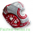 Шлем боксерский Twins Special FHGL3-TW5 white red L