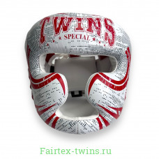 Шлем боксерский Twins Special FHGL3-TW5 white red L