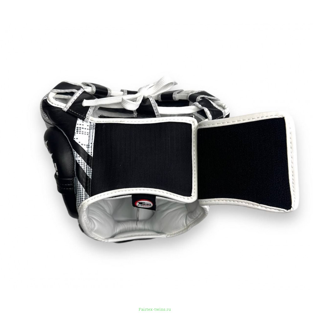 Шлем боксерский Twins Special FHGL3-TW5 white black XL