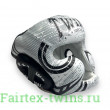 Шлем боксерский Twins Special FHGL3-TW5 white black XL