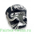 Шлем боксерский Twins Special FHGL3-TW5 black white XL
