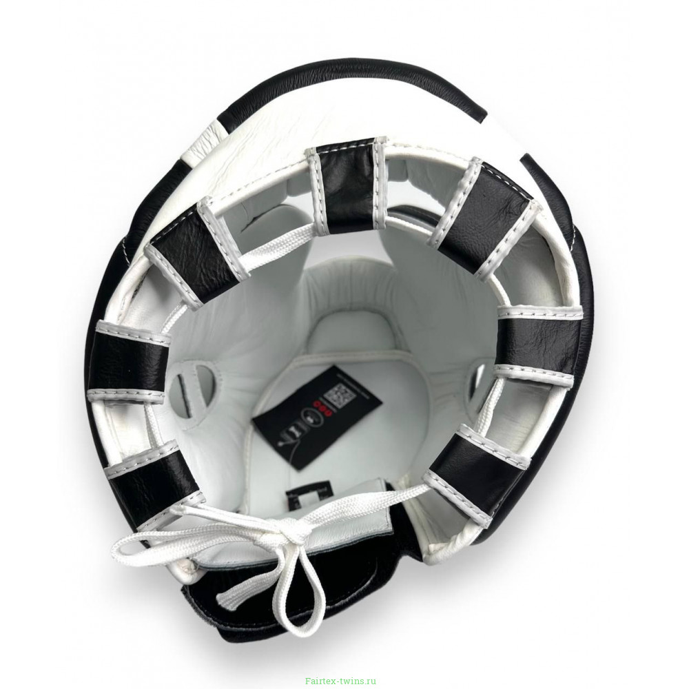 Шлем боксерский Twins Special HGL11 black white L