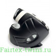 Шлем боксерский Twins Special HGL11 black white M