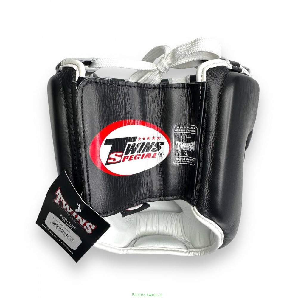 Шлем боксерский Twins Special HGL11 black white M