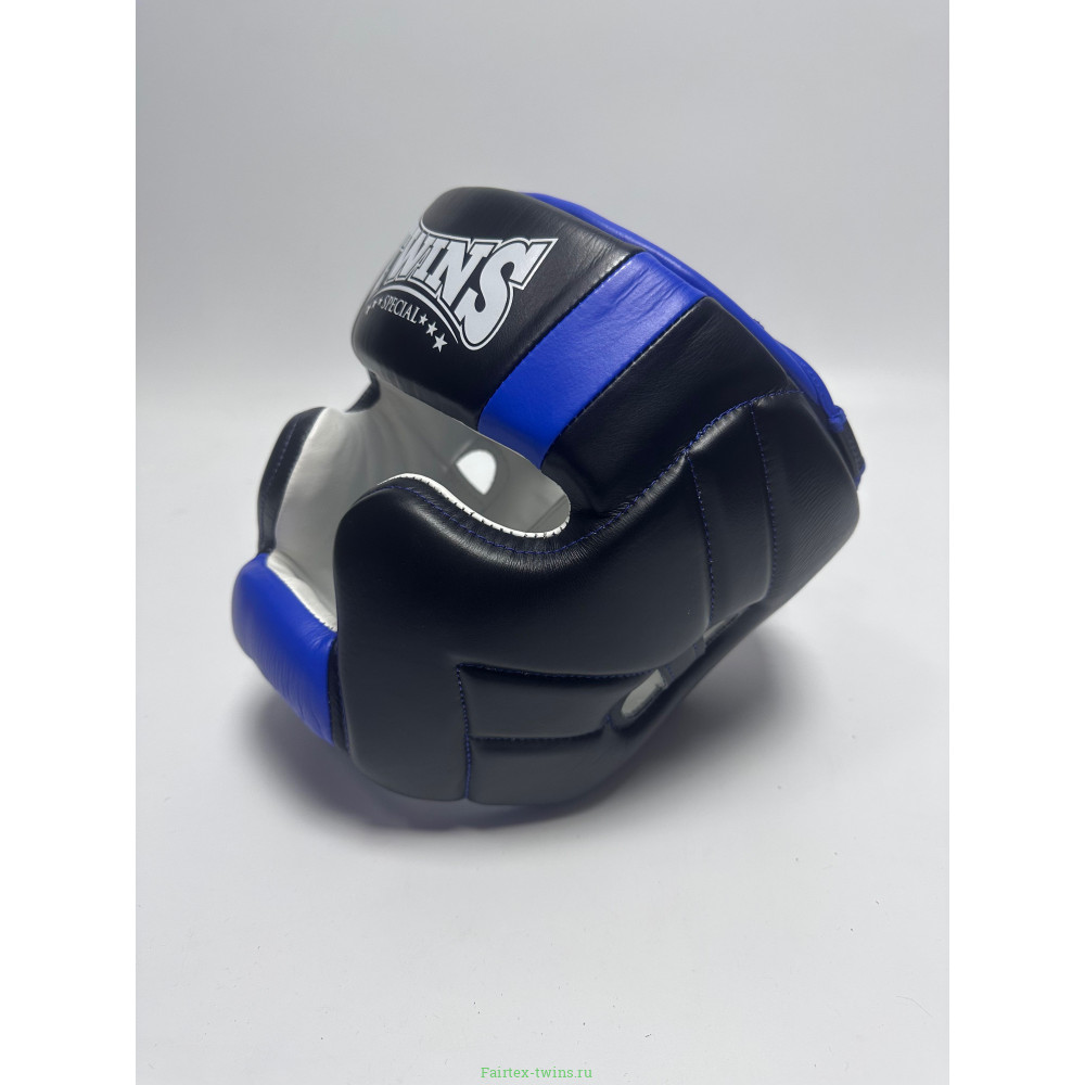 Шлем боксерский Twins Special HGL11 black blue L