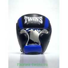 Шлем боксерский Twins Special HGL11 black blue L