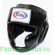 Шлем для Muay Thai Fairtex HG3 black XL