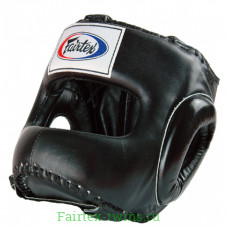 Шлем для бокса Fairtex с бампером HG4 black L