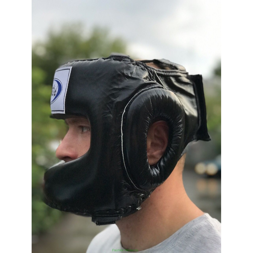 Шлем для бокса Fairtex с бампером HG4 black M