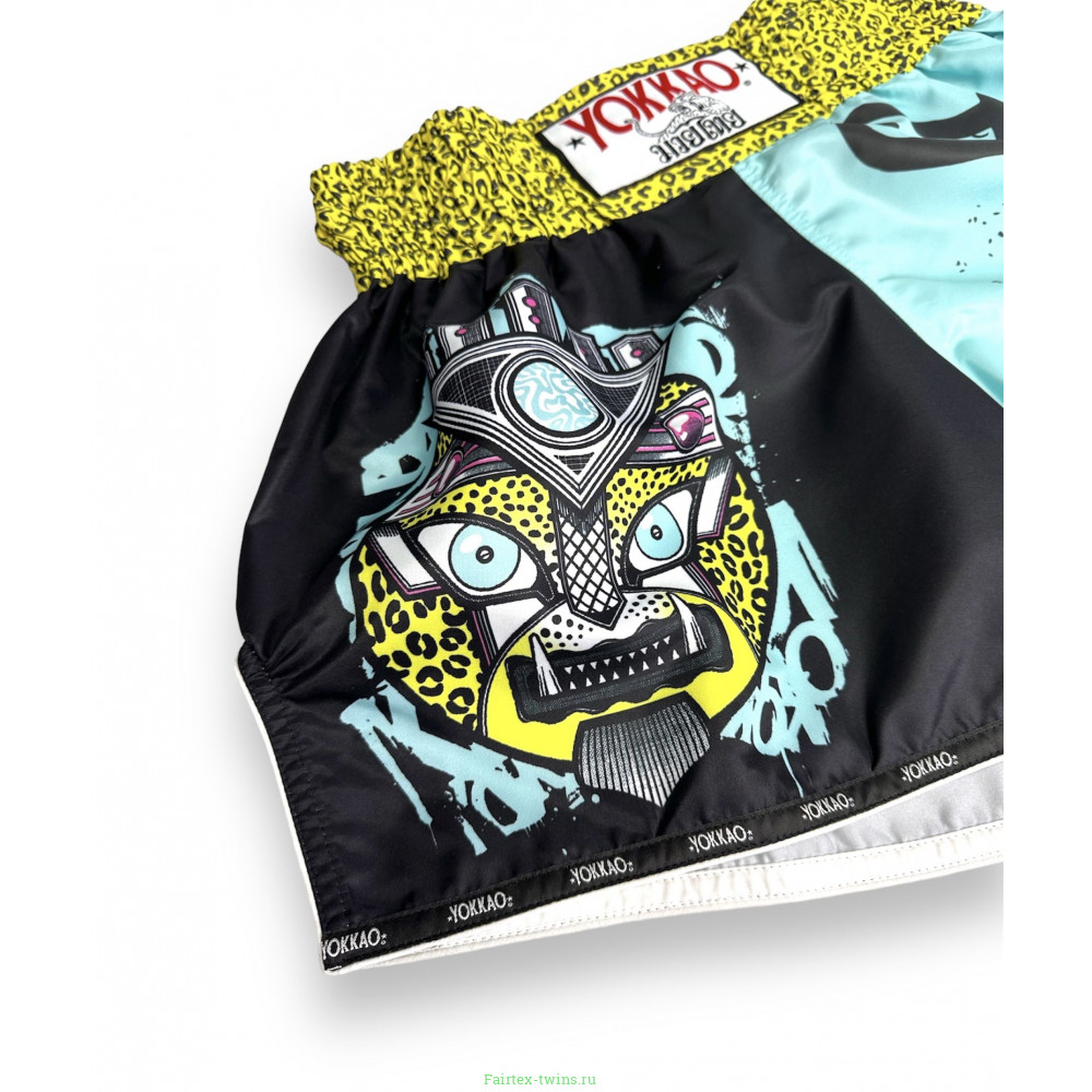 Шорты Muay Thai Yokkao Apex Leopard L