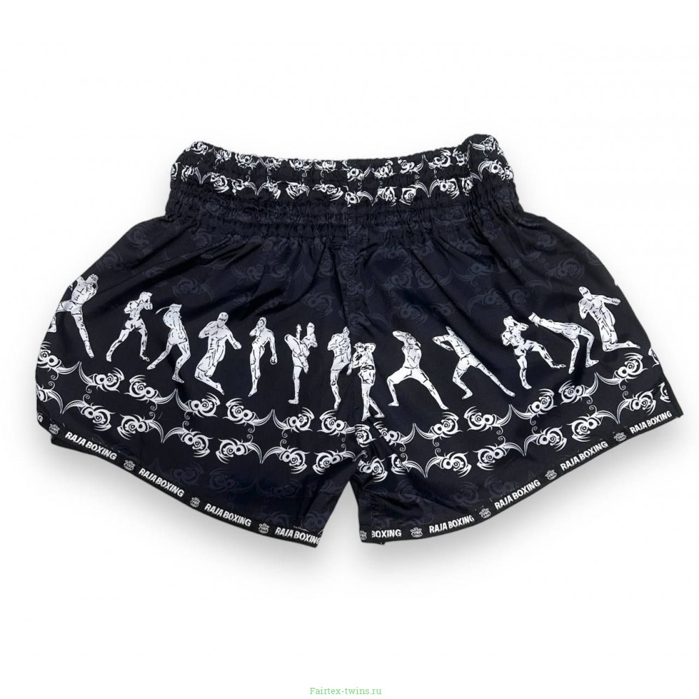 Шорты для бокса Raja Boxing Fighter black L