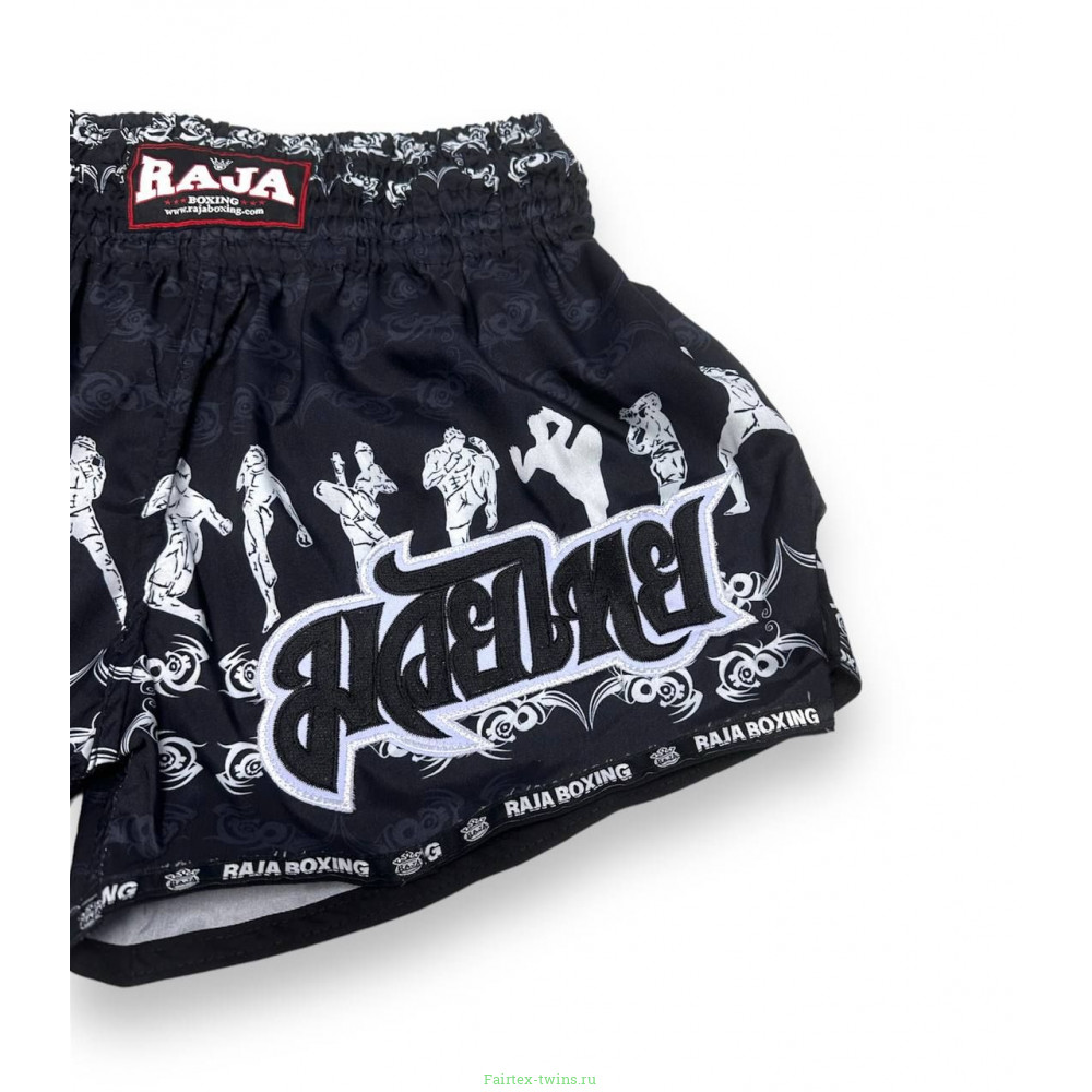 Шорты для бокса Raja Boxing Fighter black L
