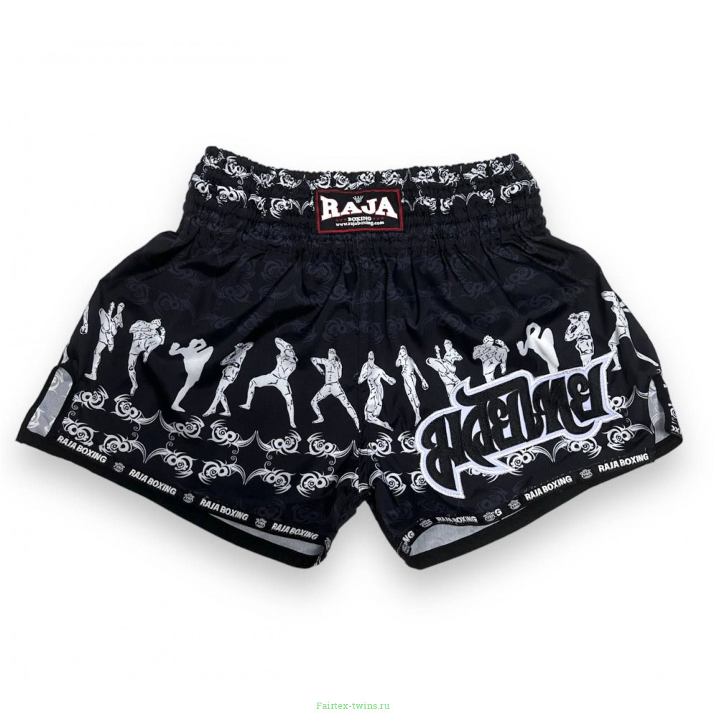 Шорты для бокса Raja Boxing Fighter black L
