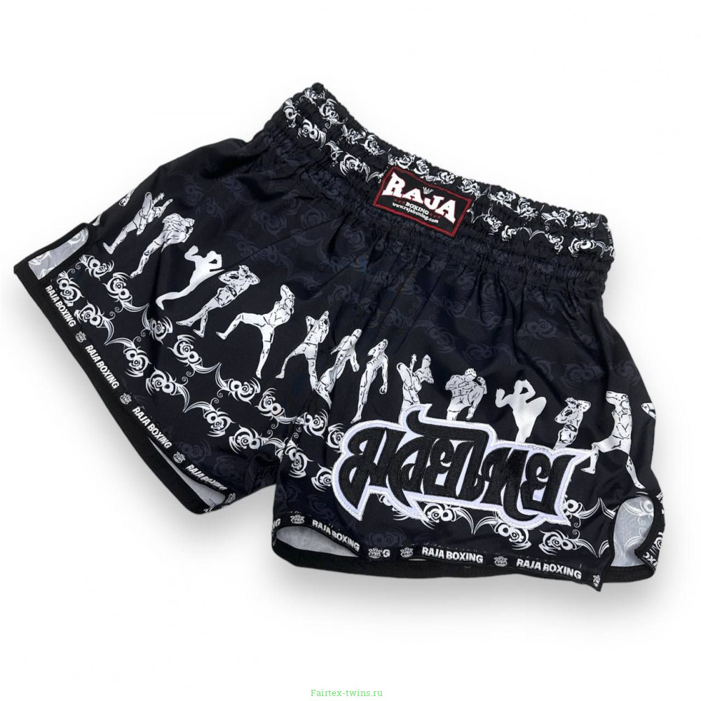 Шорты для бокса Raja Boxing Fighter black M