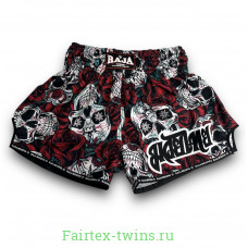 Шорты для бокса Raja Skullz vs Roses 2XL