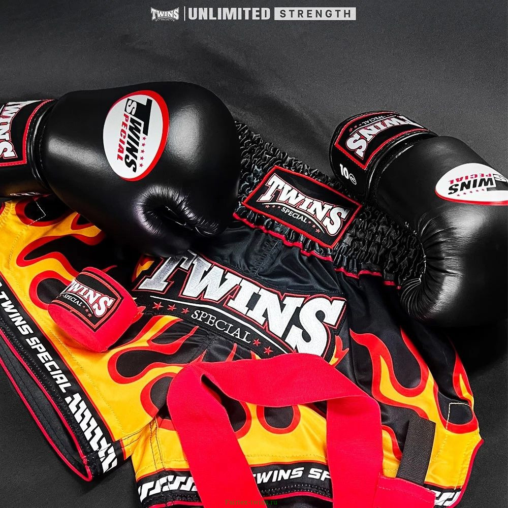 Шорты для бокса Twins Special TBS Flame M
