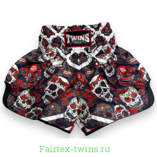 Шорты для бокса Twins Special TBS Halloween red M
