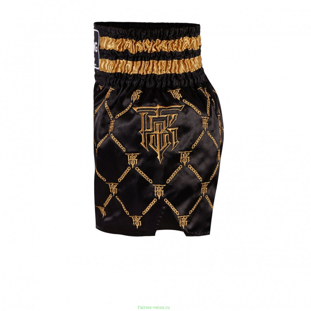 Шорты для бокса TKTBS211 black-gold XL