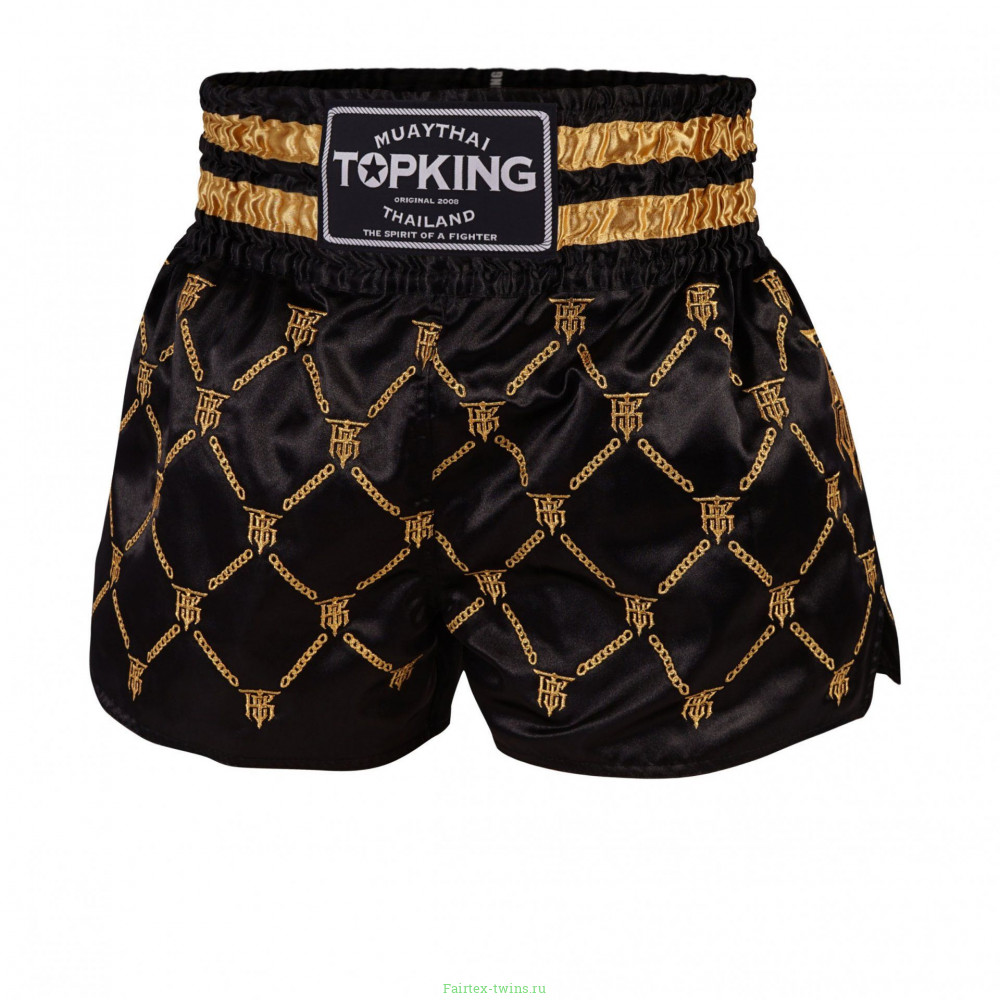 Шорты для бокса TKTBS211 black-gold XL