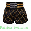 Шорты для бокса TKTBS211 black-gold XL