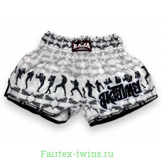Шорты для бокса Raja Boxing Fighter white M