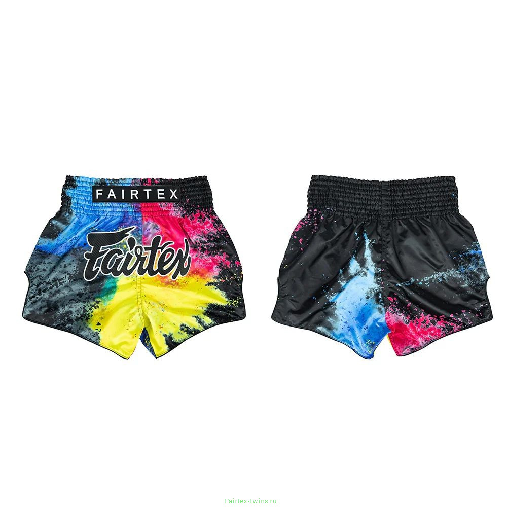 Шорты для бокса Fairtex BS1938 Acid jazz black - XL