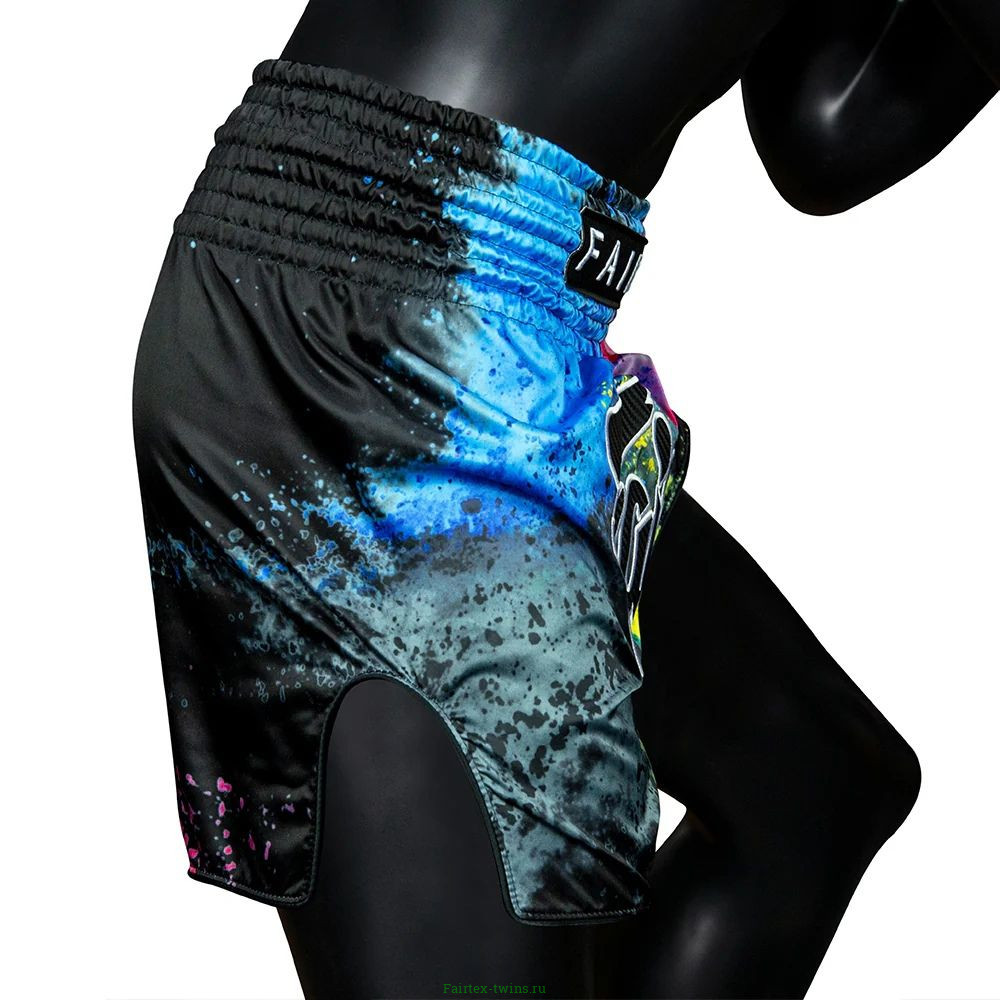 Шорты для бокса Fairtex BS1938 Acid jazz black - XL