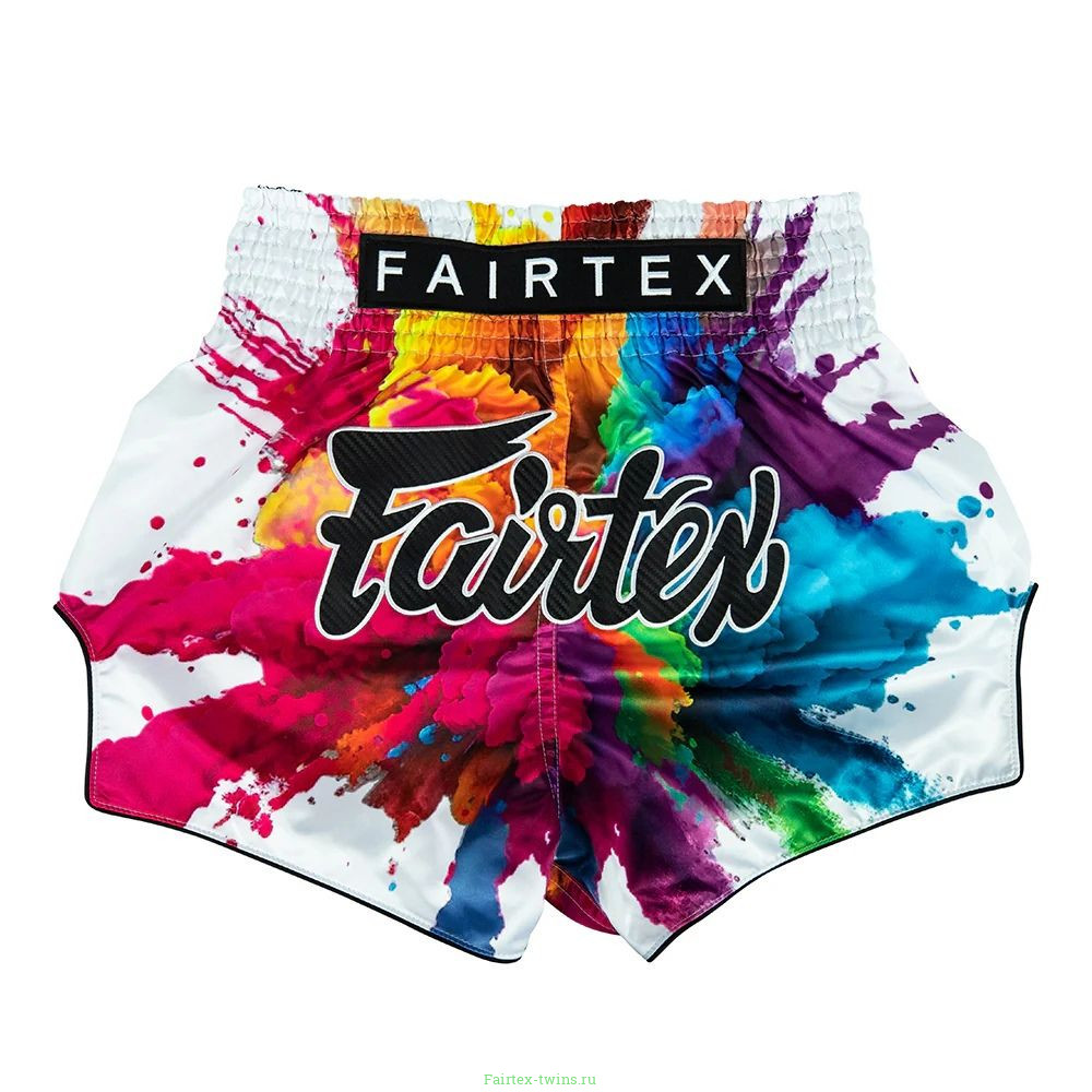 Шорты для бокса Fairtex BS1939 Funcy Soul white - M