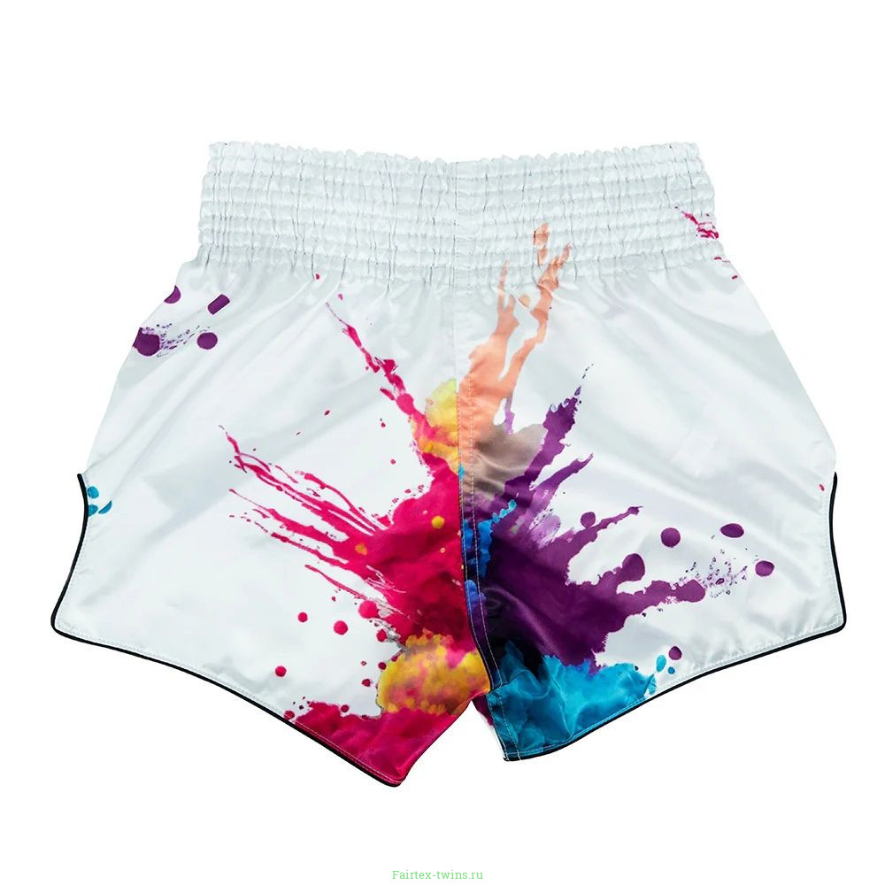 Шорты для бокса Fairtex BS1939 Funcy Soul white - S