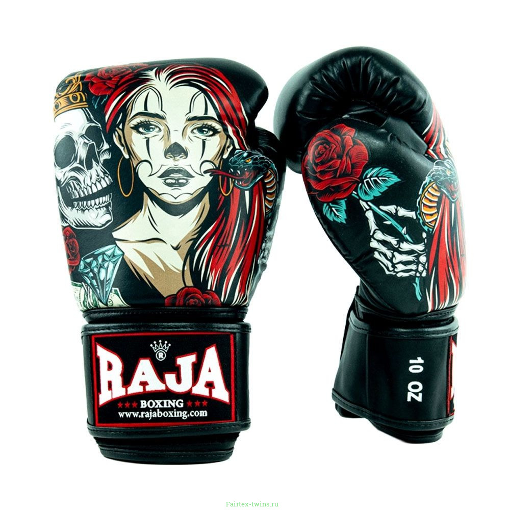 Боксёрские перчатки Raja Fancy Lady 12 oz