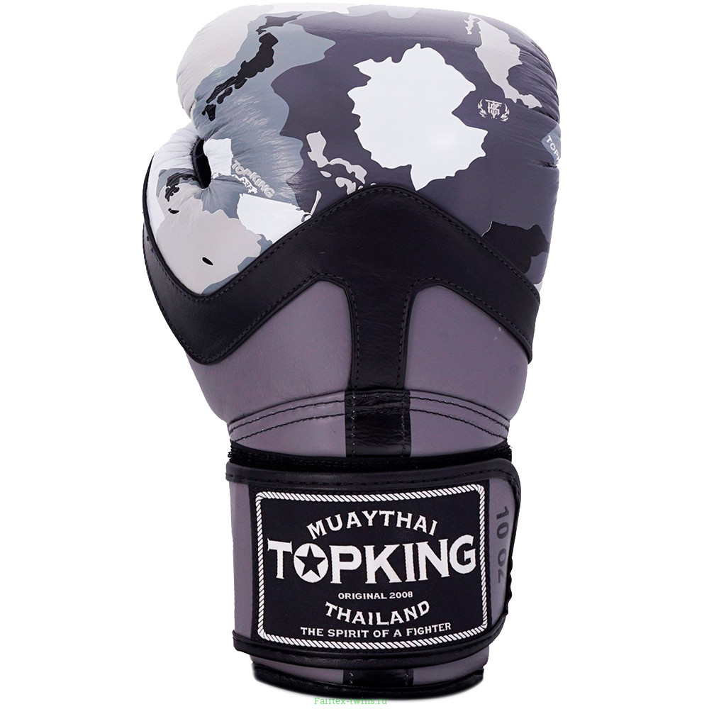Боксёрские перчатки TKB CAMOUFLAGE gray 16 oz