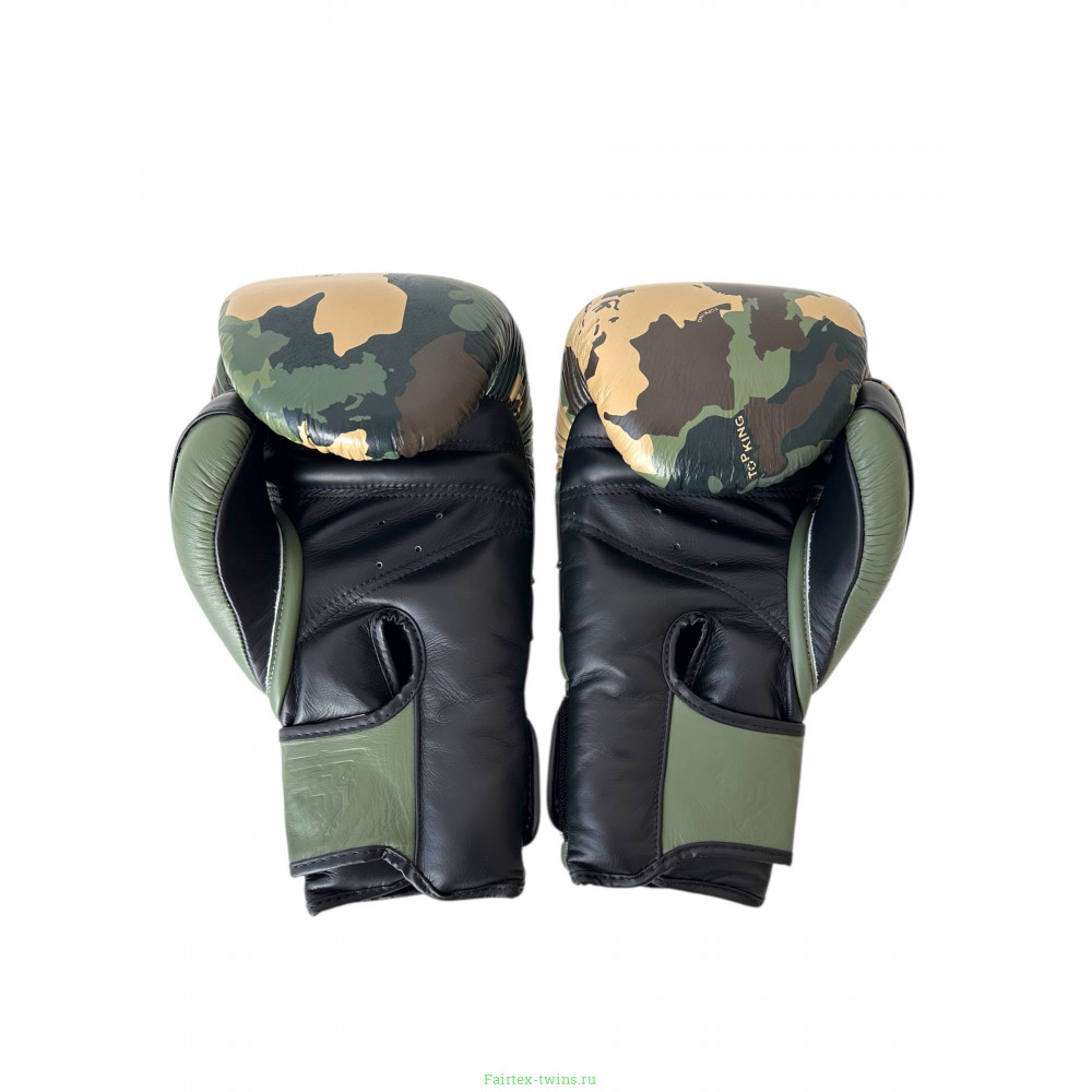 Боксёрские перчатки TKB CAMOUFLAGE green 14 oz
