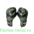 Боксёрские перчатки TKB CAMOUFLAGE green 16 oz