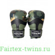 Боксёрские перчатки TKB CAMOUFLAGE green 16 oz