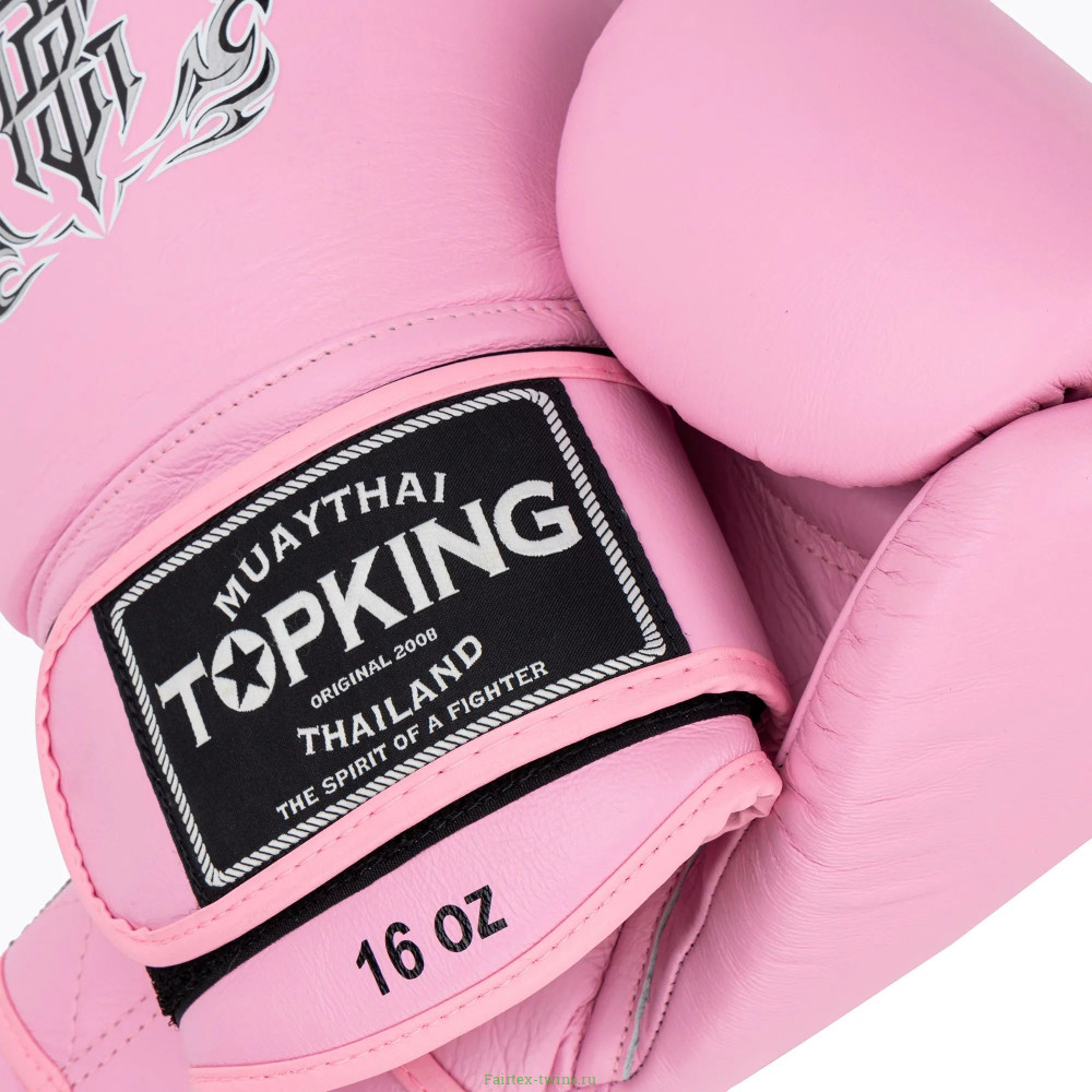 Боксерские перчатки Top King Ultimate TKBGUV pink 14 oz