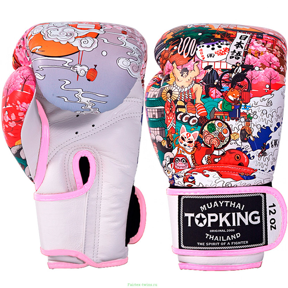 Боксерские перчатки Top King TKBGCT-1J1 Japan Culture 12 oz