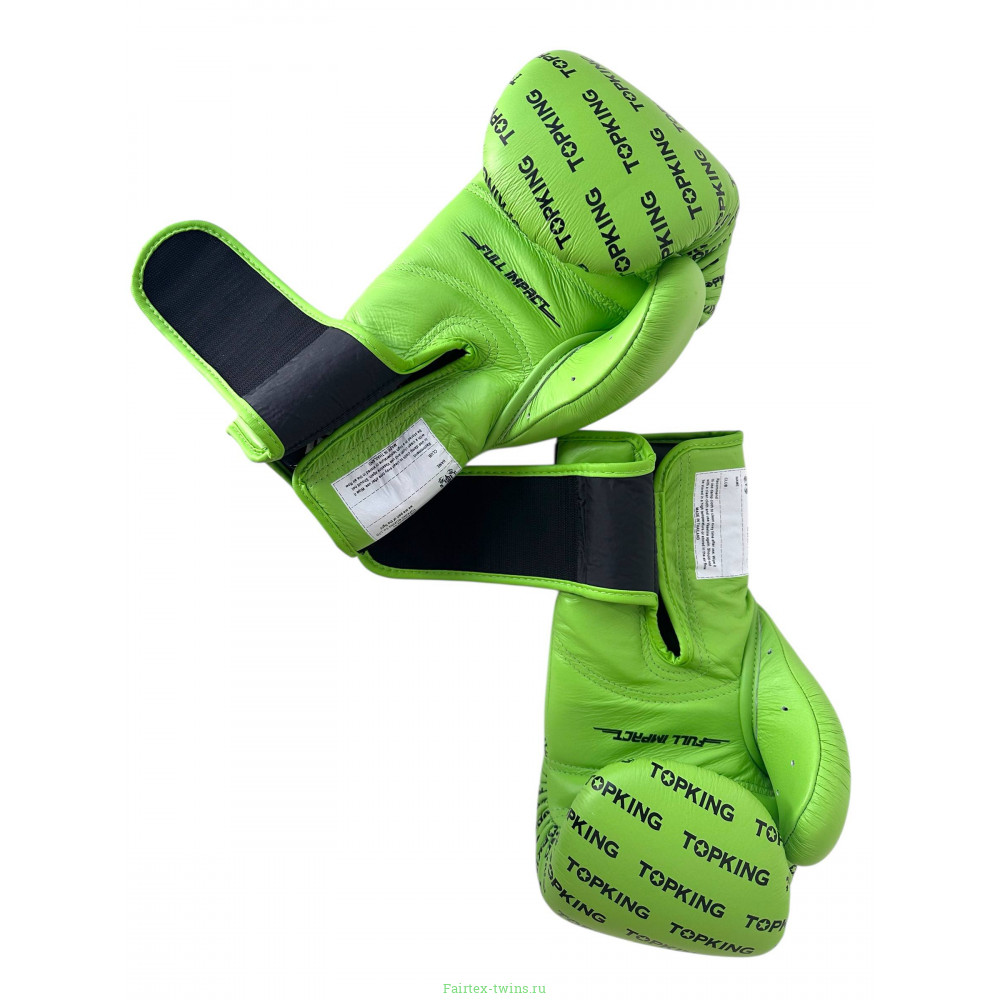 Боксёрские перчатки Top King TKBGFI green green 10 oz