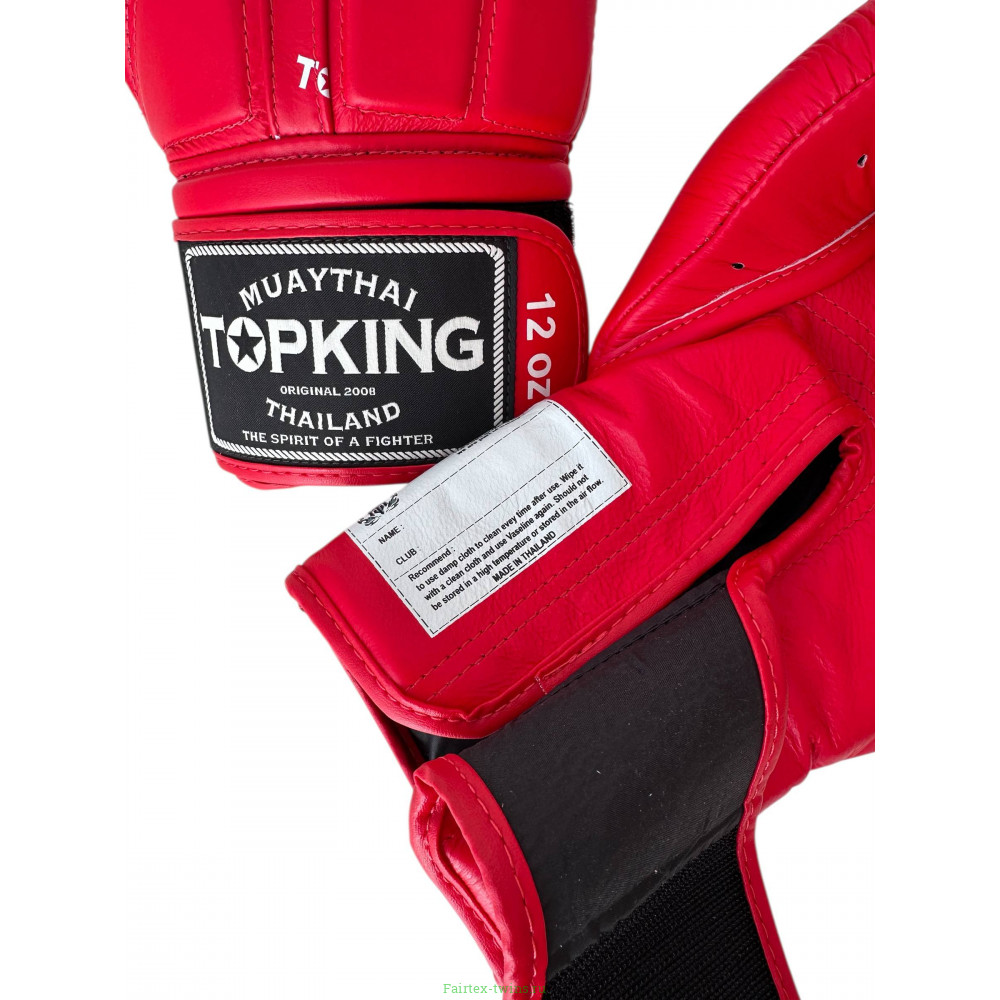 Боксёрские перчатки Top King TKBGFI red red 10 oz