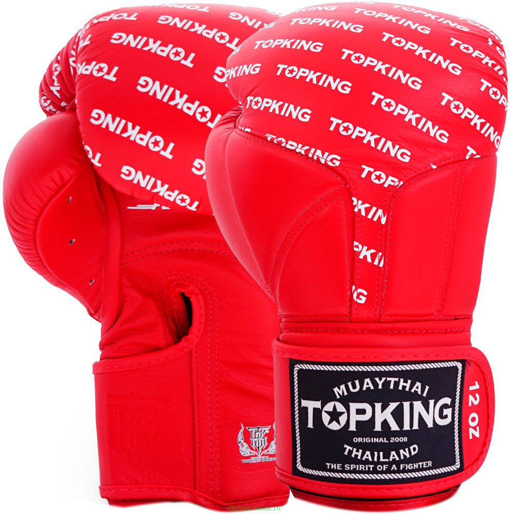 Боксёрские перчатки Top King TKBGFI red red 10 oz
