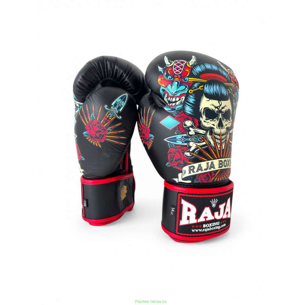Боксёрские перчатки Raja Fancy Geisha 16 oz