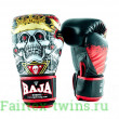 Боксёрские перчатки Raja Fancy Skull King 12 oz