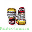 Боксёрские перчатки Raja Fancy Skull King 16 oz