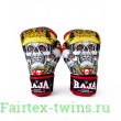 Боксёрские перчатки Raja Fancy Skull King 16 oz