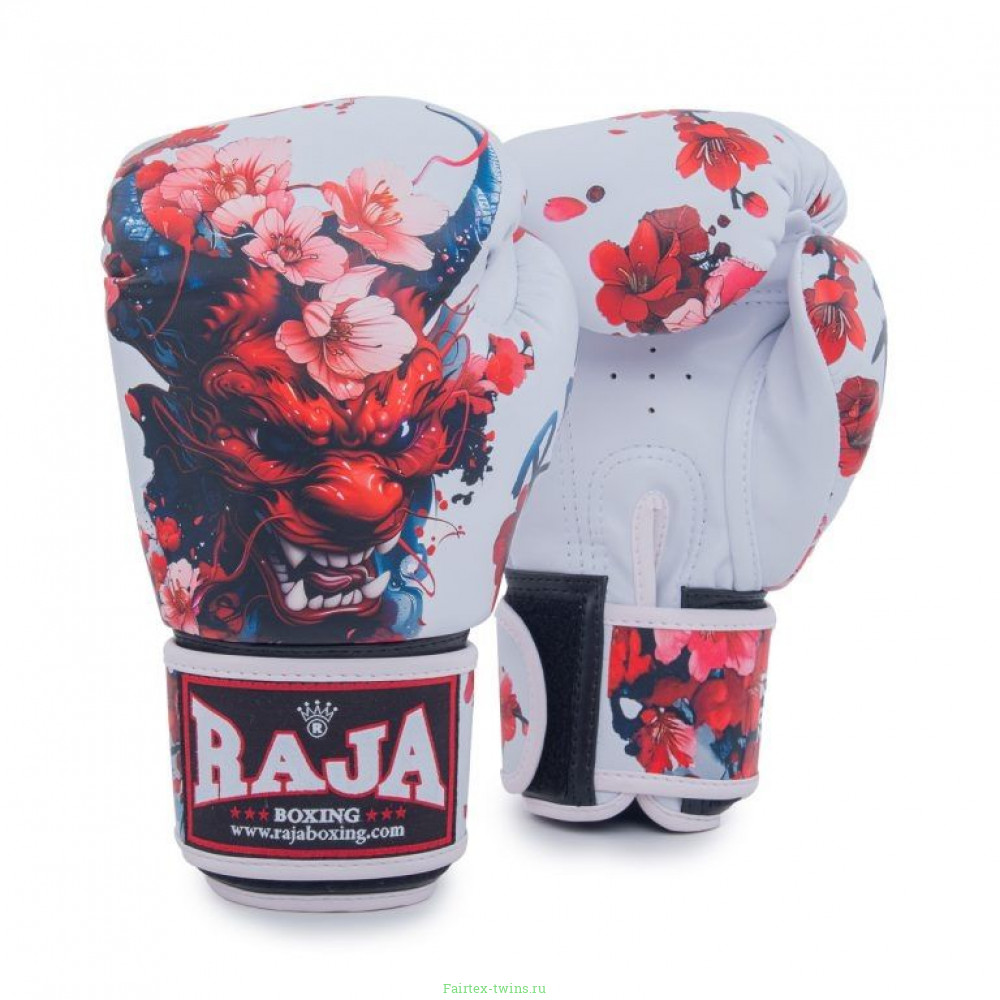 Боксёрские перчатки Raja Oni Blossom Edition 14 oz